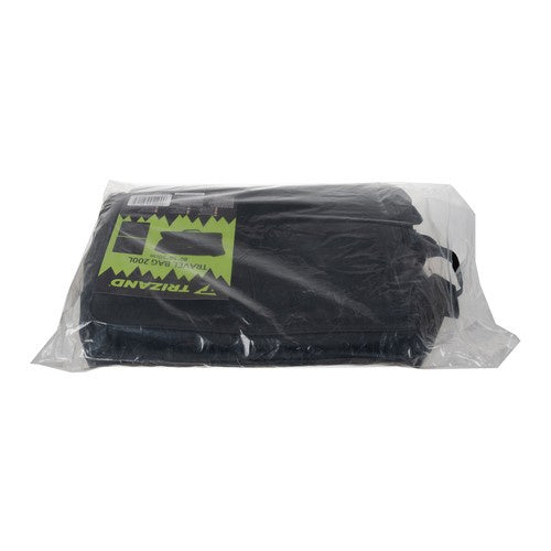 Reisetasche 200 L wasserdicht Codura schwarz 80 x 50 x 50 cm mit 2 Tragegriffen