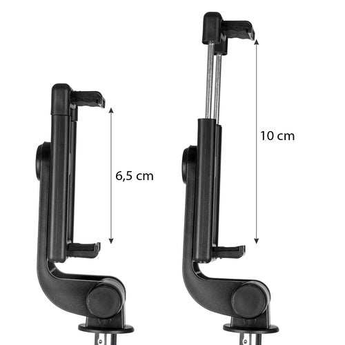 Izoxis 23518 Selfie-Stick, Stativ mit Bluetooth-Fernbedienung, 96 cm