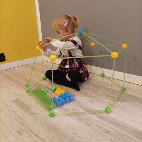 Strohblöcke 100 Stk. - Kruzzel 24536 Zelt