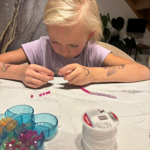 Kruzzel Gummiband zur Herstellung von Armbändern - 40m 24753