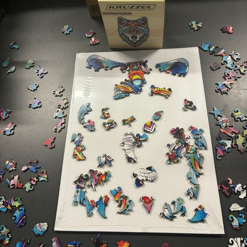 Holzpuzzle - Kruzzel Puzzle 24552