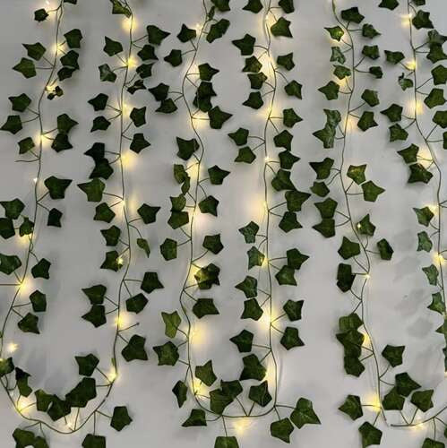 Künstlicher Efeu + LED Gardlov 24538