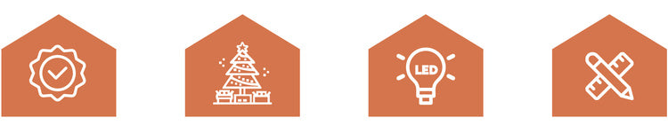 Ruhhy 24853 LED-Weihnachtsbaumstern