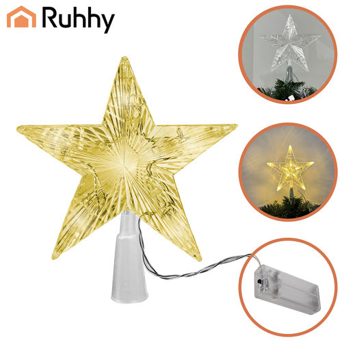 Ruhhy 24853 LED-Weihnachtsbaumstern