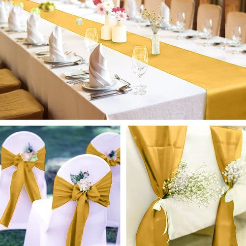 Satin-Tischläufer 900x36cm Ruhhy 25065