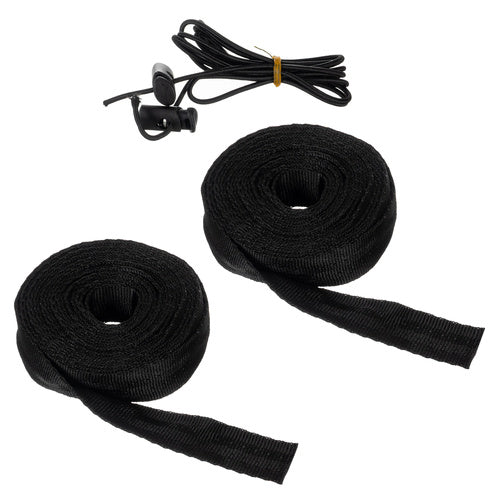 Touristenhängematte mit Plane und Moskitonetz 260x140 cm