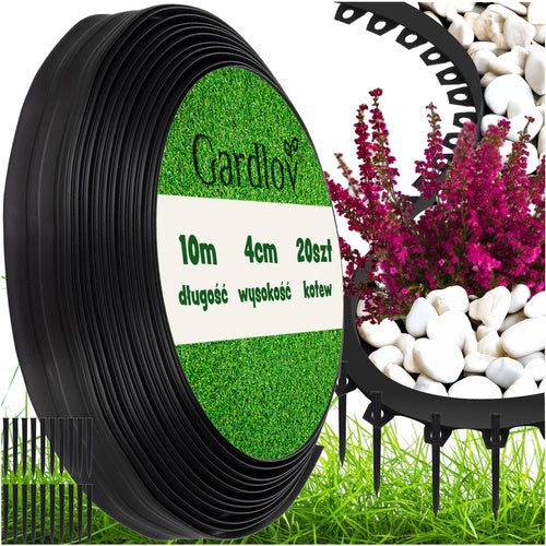 Gartenbegrenzung 4cm - 10m Gardlov 24561