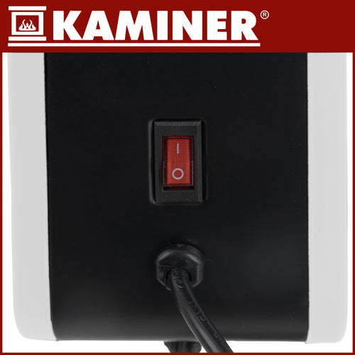 Elektrischer Heizkörper – weißer Ziflo Kaminer 26402