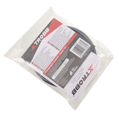 Scheibenwaschschlauch Reparaturset 2 m PVC 4/5 mm T-Stücke Y-Stücke schwarz