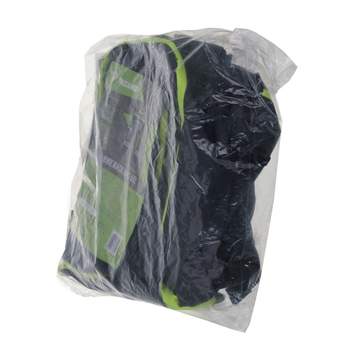Fahrradtasche wasserdicht 65L 3-in-1 Gepäckträgertasche mit Regenhülle schwarz