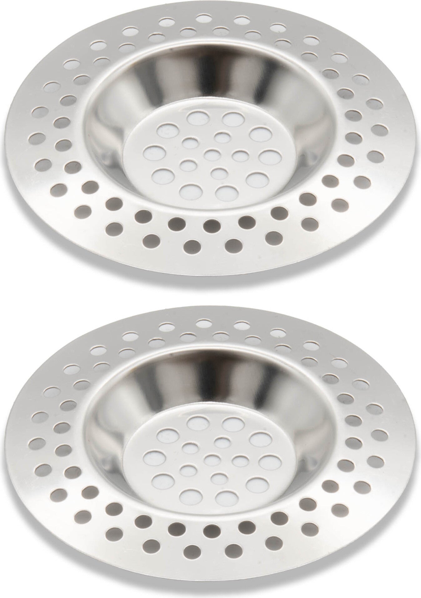 2x Abflusssieb Abfluss Sieb Abflussschutz Spülbecken Spüle Dusche Badewanne Set