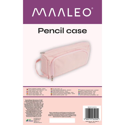 2 - fach Federmäppchen erweiterbar für optimale Organisation rosa - Easy2sell - Deluxe