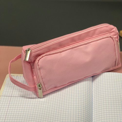 2 - fach Federmäppchen erweiterbar für optimale Organisation rosa - Easy2sell - Deluxe