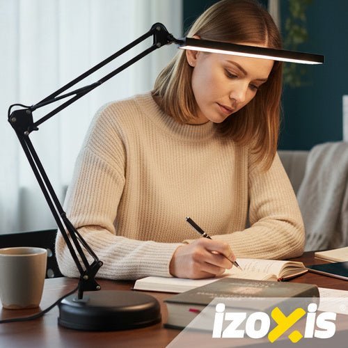 2 - in - 1 Schreibtischlampe mit Zeichnungsfunktion, Schwarz - Easy2sell - Deluxe