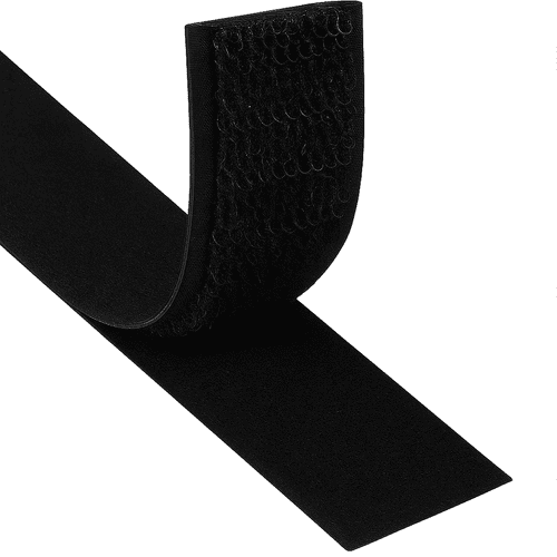 2 Teile selbstklebendes Klettband einfache Montage schwarz - Easy2sell - Deluxe