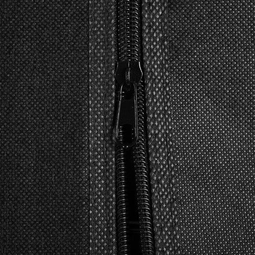 2 - teilige textile Garderobe mit 14 Regalen, schwarz - Easy2sell - Deluxe