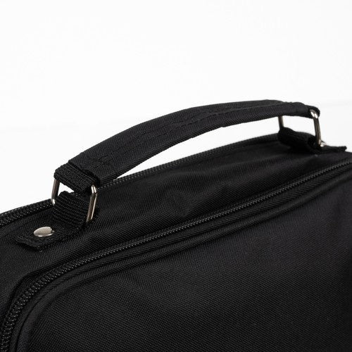 2 - teiliges Federmäppchen erweiterbar mit zwei Fächern schwarz - Easy2sell - Deluxe