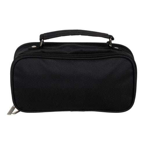 2 - teiliges Federmäppchen erweiterbar mit zwei Fächern schwarz - Easy2sell - Deluxe