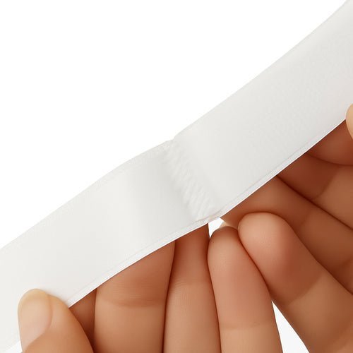 2 - teiliges selbstklebendes Klettband schnelle Montage weiß - Easy2sell - Deluxe
