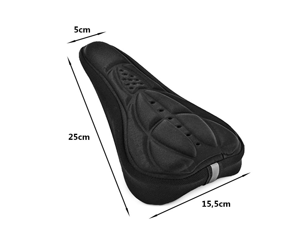 Verk 14269 Gel-Sattelbezug, schwarz