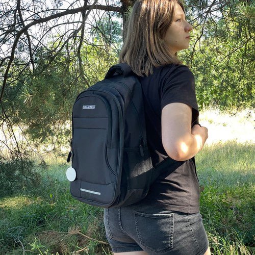 22L Rucksack mit ergonomischen Gurten und Schutz, schwarz - Easy2sell - Deluxe