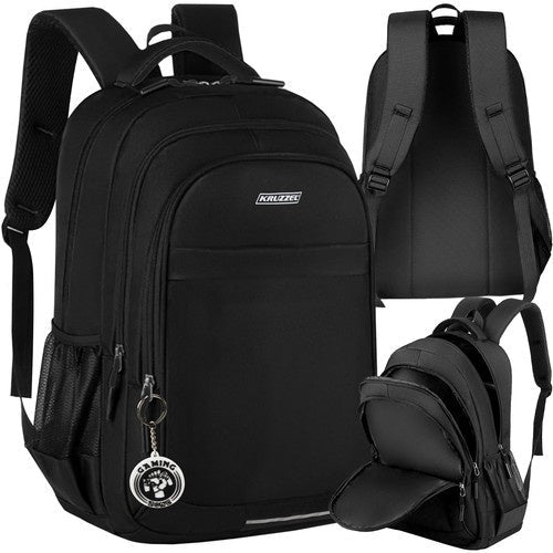 22L Rucksack mit ergonomischen Gurten und Schutz, schwarz - Easy2sell - Deluxe