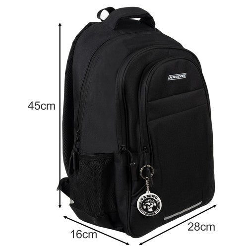 22L Rucksack mit ergonomischen Gurten und Schutz, schwarz - Easy2sell - Deluxe