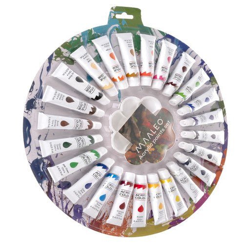24 Acrylfarben Set 12 ml vielseitig und lebendig - Easy2sell - Deluxe