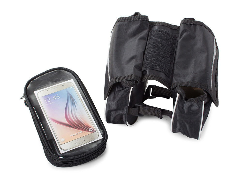 Fahrradtasche mit Handyhülle LAKSO, schwarz