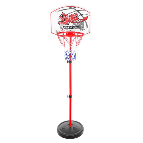 2in1 Basketball - und Schießstandspielset mit verstellbarer Höhe mehrfarbig - Easy2sell - Deluxe