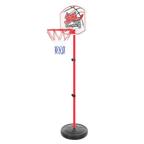 2in1 Basketball - und Schießstandspielset mit verstellbarer Höhe mehrfarbig - Easy2sell - Deluxe