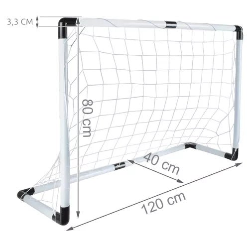 3 - teiliges Fußballset mit Tor, Ball und Pumpe - Easy2sell - Deluxe