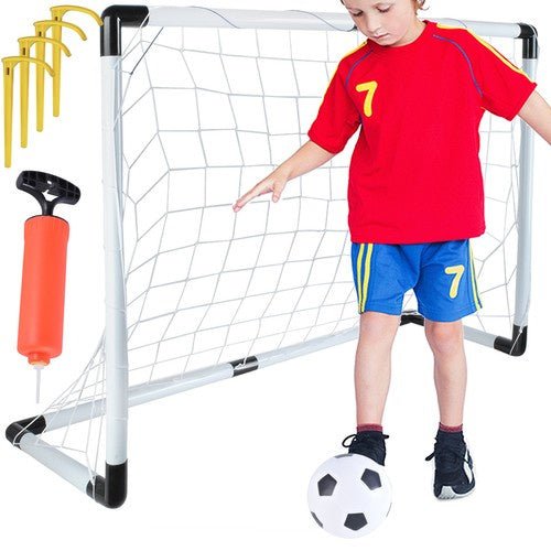 3 - teiliges Fußballset mit Tor, Ball und Pumpe - Easy2sell - Deluxe
