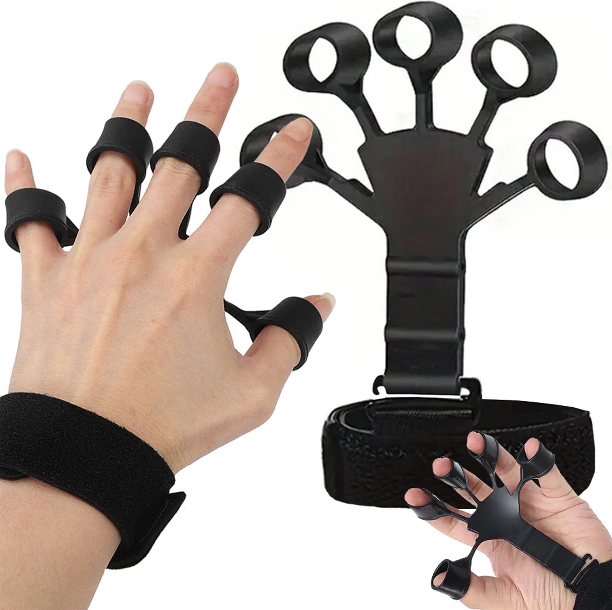 Handtrainer Fingertrainer Fingerhantel Unterarmtrainer Hand Grip Griffkraft