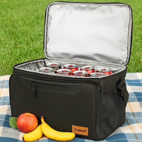 30L Thermotasche isolierend für Picknick schwarz - Easy2sell - Deluxe