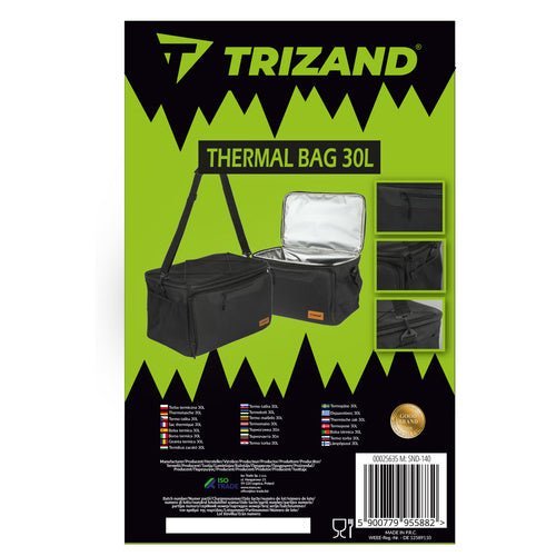 30L Thermotasche isolierend für Picknick schwarz - Easy2sell - Deluxe