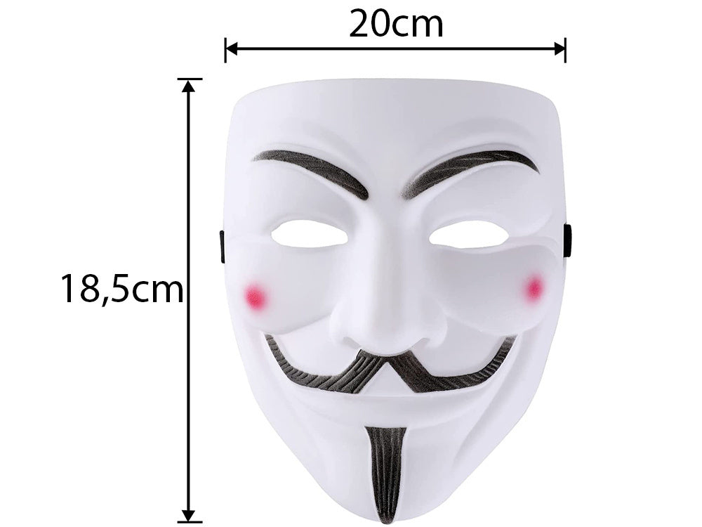 Anonymous Vendetta Maske 1 Stück