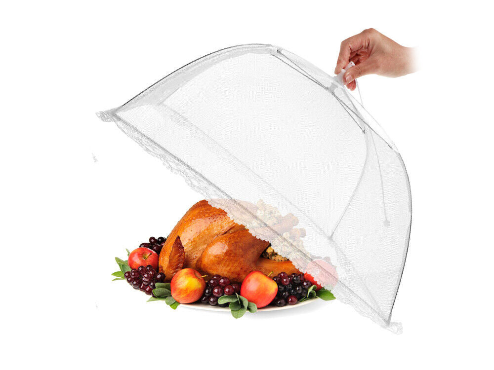 Verk 01854 Insektenschutznetz für Lebensmittel 34 x 20 cm, weiß, 2 Stück