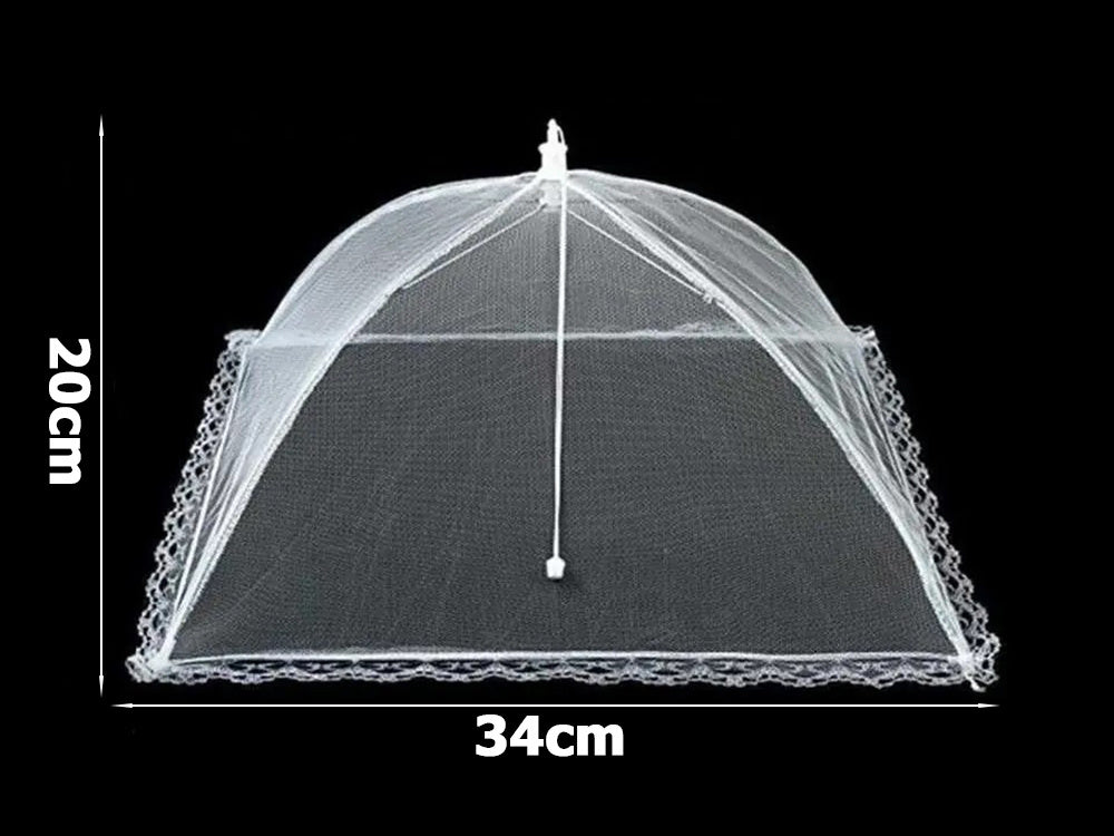 Verk 01854 Insektenschutznetz für Lebensmittel 34 x 20 cm, weiß, 2 Stück