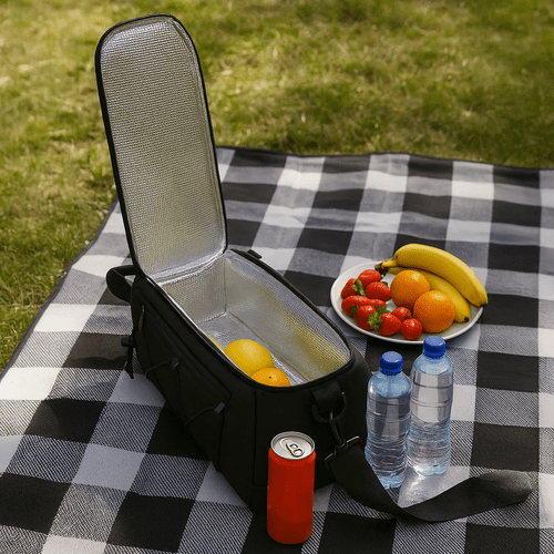 3er Set Fahrradtaschen, wasserdicht und thermisch, schwarz - Easy2sell - Deluxe