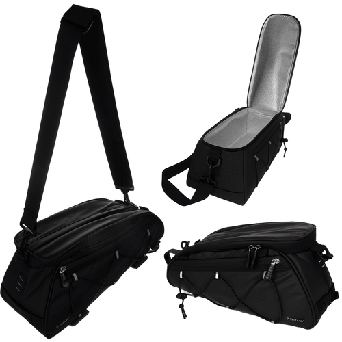 3er Set Fahrradtaschen, wasserdicht und thermisch, schwarz - Easy2sell - Deluxe