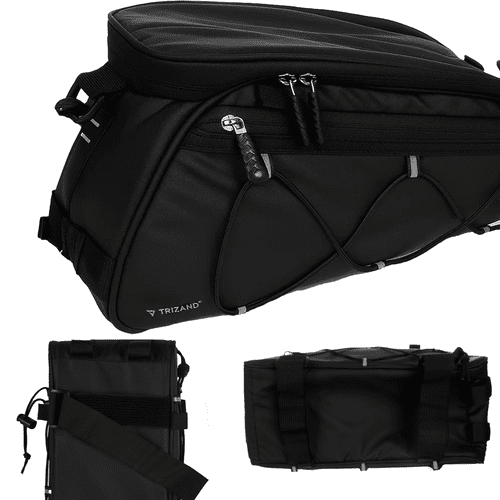 3er Set Fahrradtaschen, wasserdicht und thermisch, schwarz - Easy2sell - Deluxe