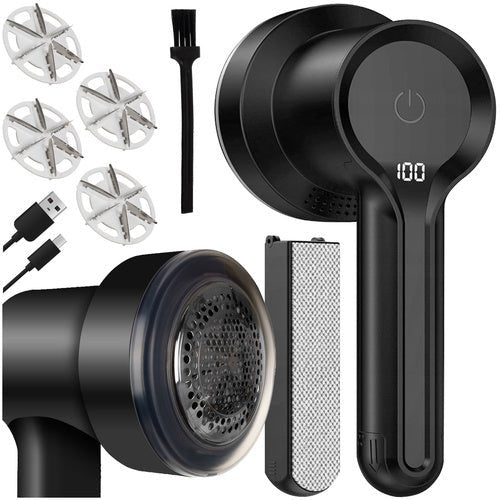 4 - in - 1 Kabelloser Kleiderrasierer mit 3 Geschwindigkeiten - Easy2sell - Deluxe