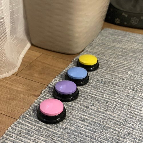 4 Sprechtasten für Hundekommunikation – einfache Bedienung - Easy2sell - Deluxe
