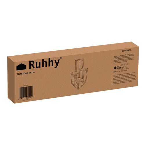 4 - stöckiger Blumenständer mit stabilem Design schwarz - Easy2sell - Deluxe