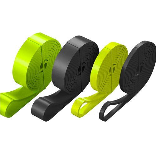 4er Set Widerstandsbänder mit verschiedenen Stärken - grün - Easy2sell - Deluxe