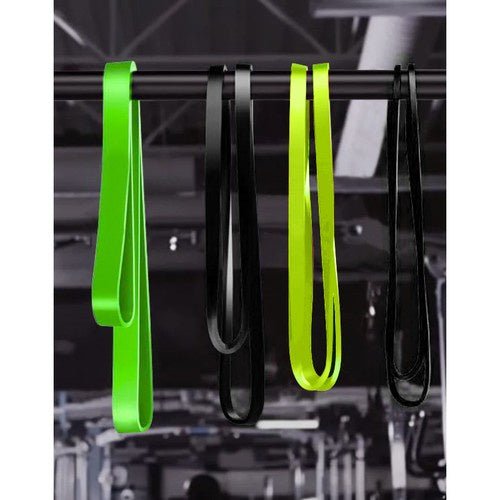 4er Set Widerstandsbänder mit verschiedenen Stärken - grün - Easy2sell - Deluxe