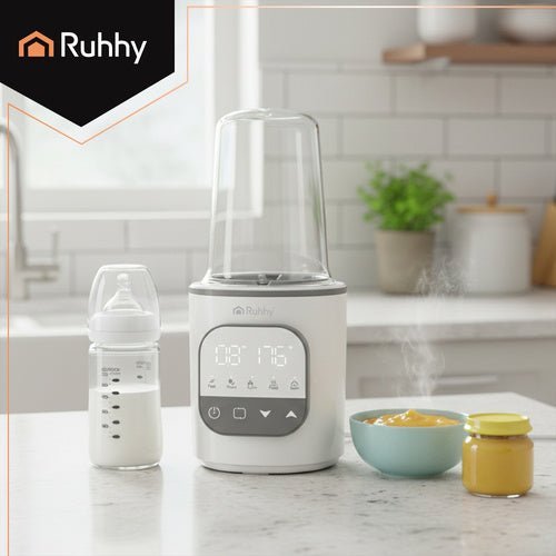 5 - in - 1 Flaschenwärmer mit Touchpanel und Sterilisierung weiß - Easy2sell - Deluxe