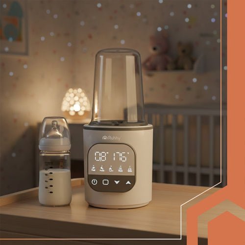 5 - in - 1 Flaschenwärmer mit Touchpanel und Sterilisierung weiß - Easy2sell - Deluxe