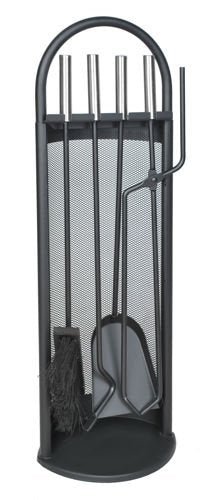 5-teiliges Kaminzubehör-Set mit modernem Design - Easy2sell-Deluxe